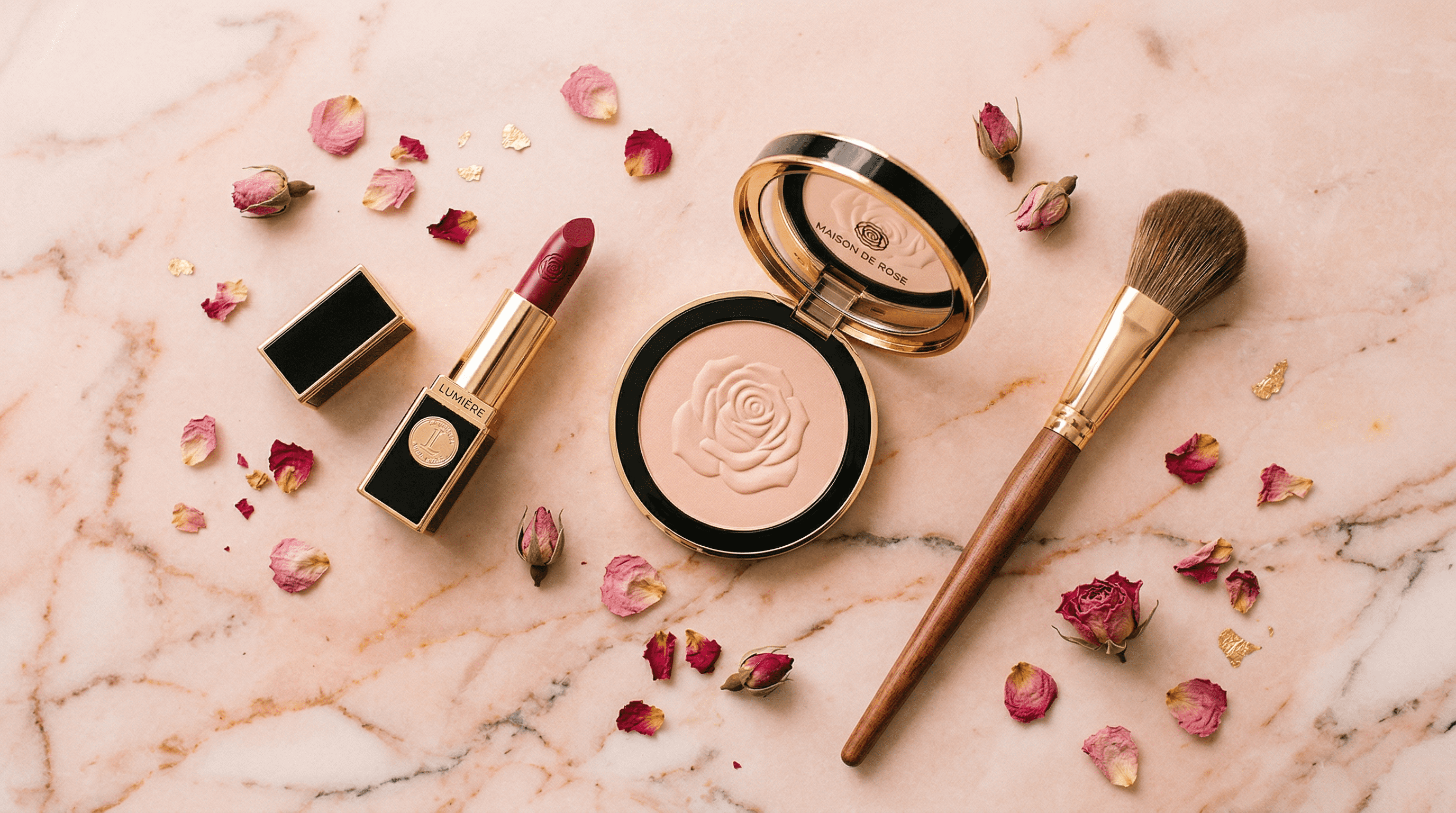 Cosmetics product layout