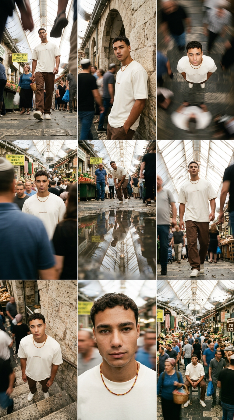 Jerusalem market portrait